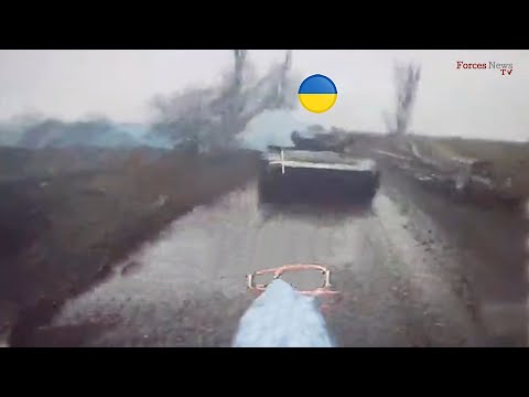 Epic Footage !! Russian FPV Drones Hunt Enemy Vehicles in Urban War