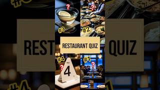 Restaurant Vocabulary: 4 Words You Need to Know #shorts