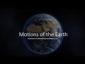 Earth's Rotation and Revolution Concepts