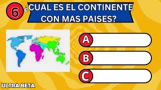 Cuanto sabes de cultura general? #culturageneral