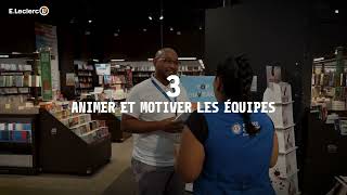 Mialy, notre chef de rayon librairie à l'Espace Culturel E.Leclerc de Sainte-Marie