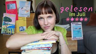 GELESEN im Juli 📚| das perfekte Sommerbuch, Drama Baby, warum wir reisen uvm.