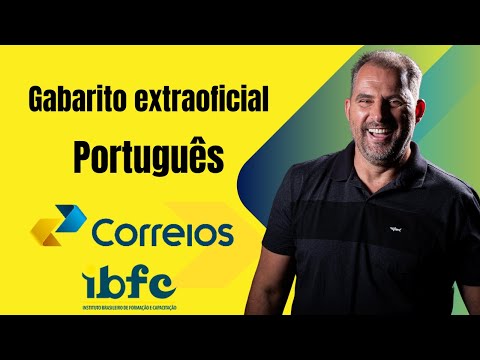 Português Correios / Gabarito extraoficial