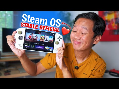 Cara Install STEAM OS Stable Official di LEGION GO S!