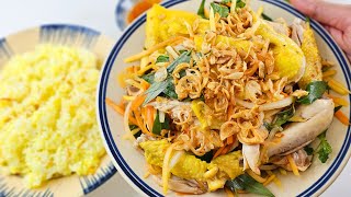 Cơm gà kiểu Hội An: Dễ làm, ăn là ghiền!