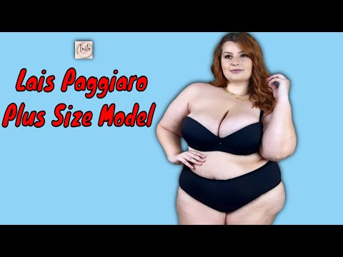 Brazilian Bombshell Lais Paggiaro | Stunning Plus Size Model | Beachwear Haul & Styling Tips | Bio