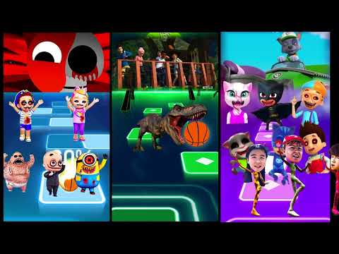 The CURSE of SPRUNKI vs TALKING TOM vs Deadpool x Coffin Dance