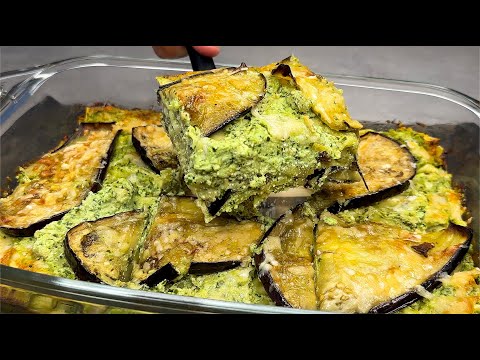 I can't stop eating this delicious eggplant lasagna! Easy Italian recipe to make at home!