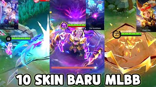 GAMEPLAY 10 SKIN BARU ! EFEK SKIN LAYLA & THAMUZ 11.11 ! ONIC JOY, BEATRIX, ALL SKIN ANNIVERSARY 9TH