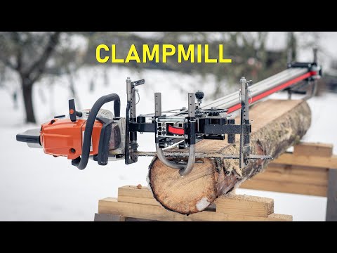 ClampMill - We Invented A New Chainsaw Mill!