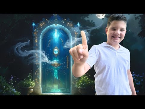 Caleb Discovers a Magic Secret Door in His Harry Potter Room!