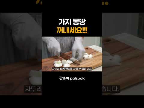 가지 몽땅 꺼내세요 #shorts