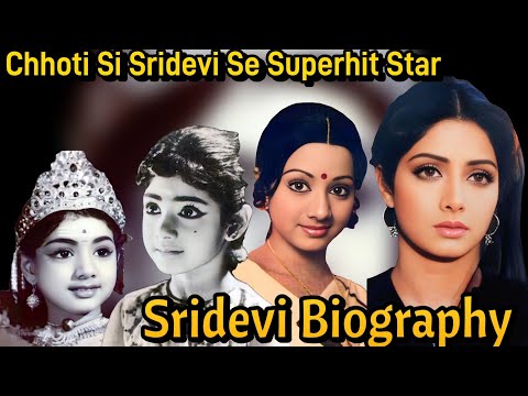 Sridevi Ki Zindagi Ki Kahani | From Chandni to Tragedy | Sridevi Biography