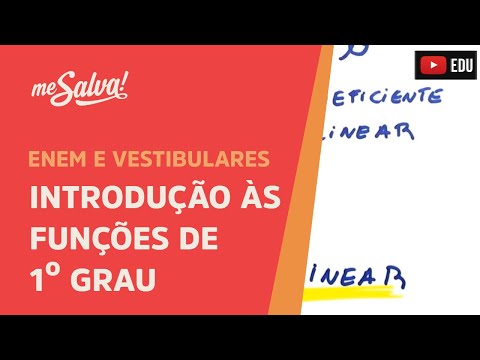 Funções: Introdução às Funções de 1º grau | Me Salva!