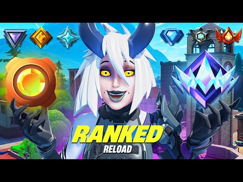 Unranked to Unreal Reload SPEEDRUN! (Fortnite Zero Build)