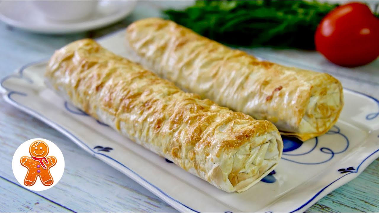 Быстро, Просто, Вкусно! Слоеные Трубочки с Начинкой