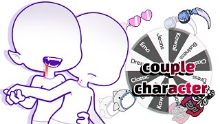 make a couple oc by the random wheel + gacha nebula 🤩