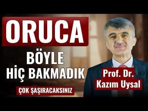 Oruca Böyle Hiç Bakmadık - Çok Şaşıracaksınız - Prof. Dr. Kazım Uysal - My Rahle