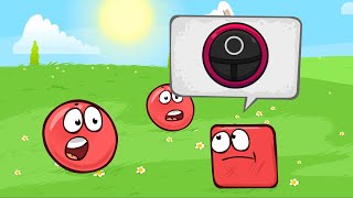 Red Ball Animation | Squid Game Ball Vs 100 Ninja Box In The Jungle Ep 2
