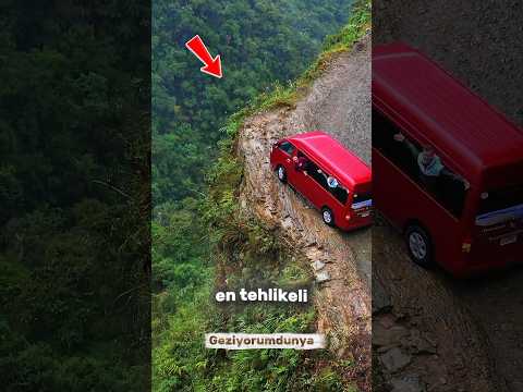 Dünyanın En Tehlikeli Yolu "Ölüm Yolu" North Yungas Road #road #Bolivia