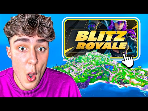 NUEVO MODO de JUEGO en FORTNITE *BLITZ ROYALE* es una LOCURA