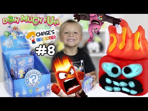 Chase's Corner: INSIDE OUT DISNEY TOYS MYSTERY MINIS PLAYDOH SURPRISE EGG (#8) | DOH MUCH FUN