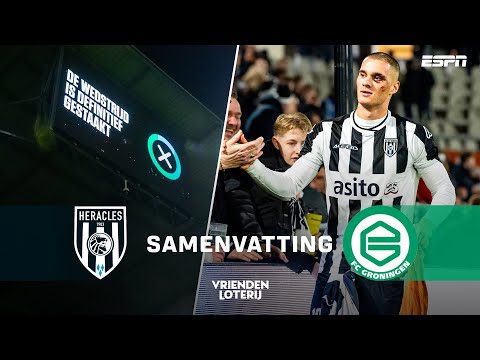 👀 SPANNEND DUEL in Almelo WORDT OVERSCHADUWD DOOR STAKING ❌ | Samenvatting Heracles - FC Groningen