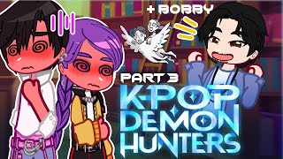 💎 | Huntrix & Saja Boys +Bobby! Reacts To.. 😍😏 | SHIPS PART 3 | KPop Demon Hunters | Gacha