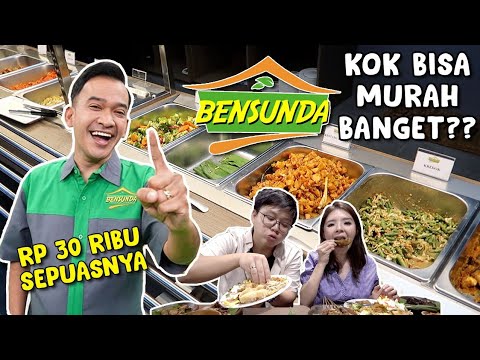 BENSUNDA By RUBEN ONSU !! RESTORAN ARTIS KOK MURAH BANGET ??