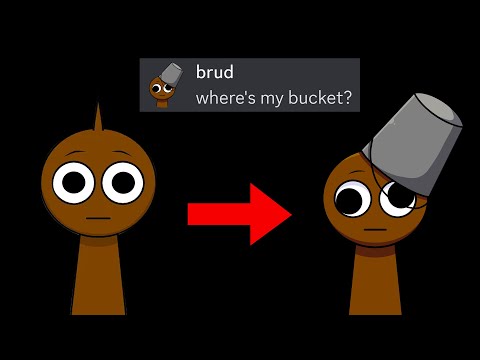 Why brud wears a bucket lore (SPRUNKI DISCORD)