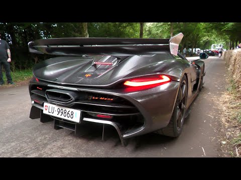 $3.0M Koenigsegg Jesko Attack - BRUTAL Accelerations, Flames, Revs & Fly-By's!