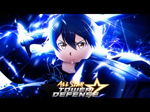 Showcasing The MENACE Kirito 7 Star In All Star Tower Defense..(Roblox)