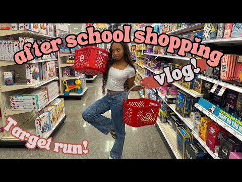 After school shopping vlog / shop with me