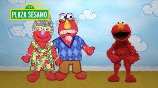 Plaza Sésamo: ¡Elmo aprende sobre los abuelos! | Capítulo completo del mundo de Elmo 