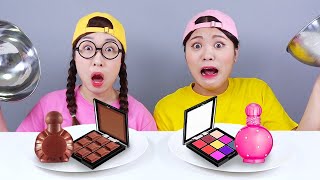 Edible Makeup Chocolate Lipstick Challenge DONA