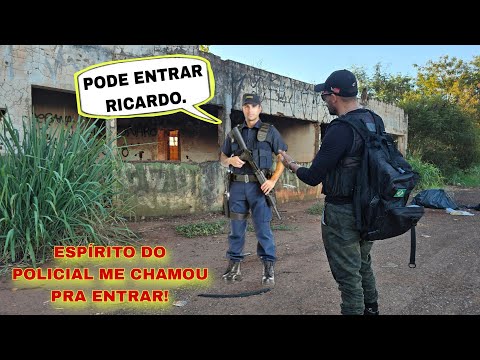 POLICIAL ME CHAMOU PRA ENTRAR NO LOCAL ABANDONADO - SPIRITBOX