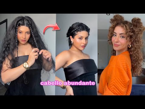 cual es el mejor peinado para cabello ondulado y abundante...quédate aqui | chicas f.