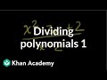 Algebraic Long Division Concepts