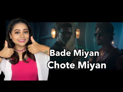 BadeMiyanChoteMiyan |  Reaction Video | Tiger Shroff | Akshay Kumar | Roop Reaction