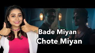 BadeMiyanChoteMiyan |  Reaction Video | Tiger Shroff | Akshay Kumar | Roop Reaction