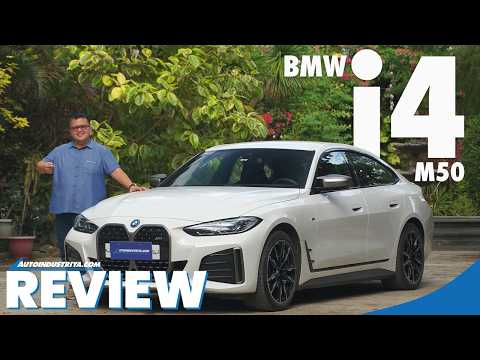 2024 BMW i4 M50 Review - 544 PS electric performance car for PHP 5.99M