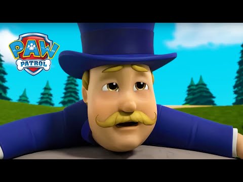 Mayor Humdinger is Trapped on a Rock! - PAW Patrol Episode - Cartoons for Kids Compilation