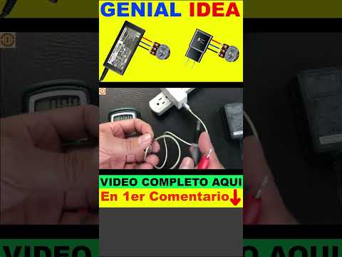 Truco para modificar el voltaje de cualquier cargador o fuente conmutada!