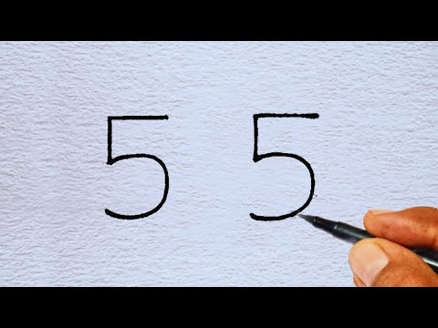 How to draw parrot drawing from number 5 | Parrot Drawing Easy | parrot drawing with Colour