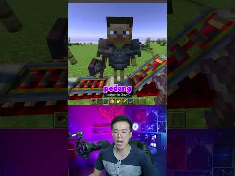 Cara Membuat Orang Lagi Bertarung Di Minecraft #shorts