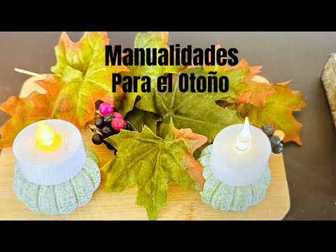 Manualidades para decorar en OTOÑO !!DIY FACILES Y MODERNAS