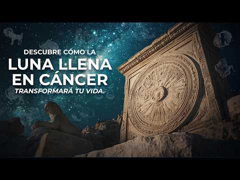 Descubre cómo la Luna Llena en Cáncer transformará tu vida.