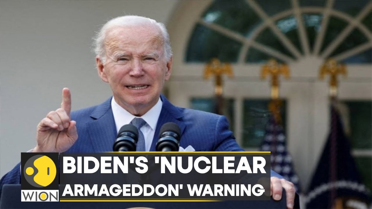 Joe Biden offers stark ‘Armageddon’ warning on dangers of Putin’s nuclear threats