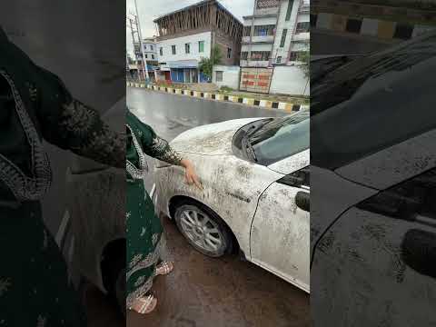 গাড়িটাকে পুরো শে*ষ করে দিল #car #Rajshahi #reelschallenge