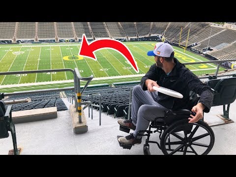 Epic Wheelchair Trick Shot Battle | Brodie Smith